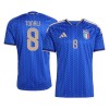 Italië Tonali 8 Thuisshirt WK Voetbal 2026