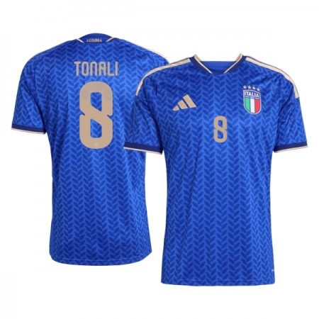 Italië Tonali 8 Thuisshirt WK Voetbal 2026