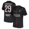 Paris Saint Germain B. Barcola 29 Jordan Vierde Shirt 2025-26 Paris Saint Germain B. Barcola 29 Jordan Vierde Shirt 2025-26