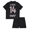 Paris Saint Germain D. Doue 14 Jordan Kind Vierde Tenue 2025-26 Paris Saint Germain D. Doue 14 Jordan Kind Vierde Tenue 2025-26