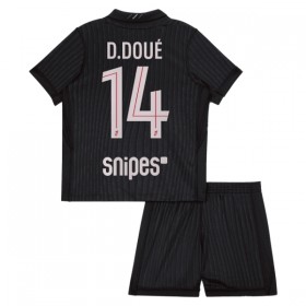 Paris Saint Germain D. Doue 14 Jordan Kind Vierde Tenue 2025-26