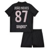 Paris Saint Germain Joao Neves 87 Jordan Kind Vierde Tenue 2025-26