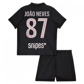 Paris Saint Germain Joao Neves 87 Jordan Kind Vierde Tenue 2025-26
