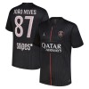Paris Saint Germain Joao Neves 87 Jordan Vierde Shirt 2025-26 Paris Saint Germain Joao Neves 87 Jordan Vierde Shirt 2025-26
