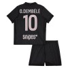 Paris Saint Germain O. Dembele 10 Jordan Kind Vierde Tenue 2025-26