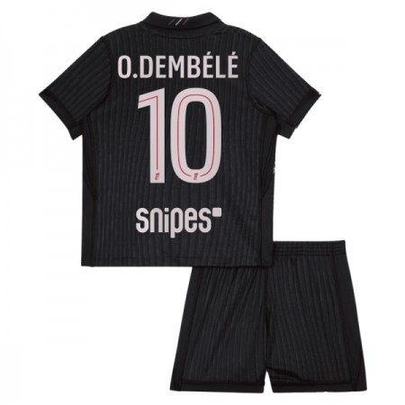 Paris Saint Germain O. Dembele 10 Jordan Kind Vierde Tenue 2025-26
