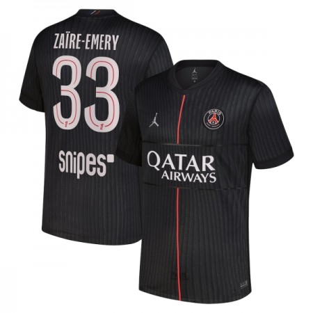 Paris Saint Germain Zaire-Emery 33 Jordan Vierde Shirt 2025-26 Paris Saint Germain Zaire-Emery 33 Jordan Vierde Shirt 2025-26