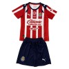 Chivas de CD Guadalajara Kind Thuistenue 2025-26 Chivas de CD Guadalajara Kind Thuistenue 2025-26