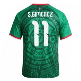 Mexico S.Gimenez 11 Thuisshirt WK Voetbal 2026