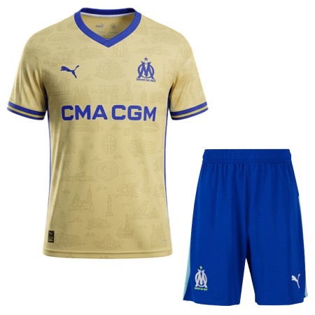 Olympique de Marseille Kind Vierde Tenue 2025-26