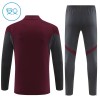 Arsenal Kind Trainings Sweatshirt Pak 2025-26 Kwart-Zip Rode