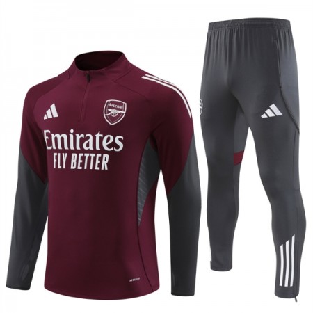 Arsenal Trainings Sweatshirt Pak 2025-26 Kwart-Zip Rode Arsenal Trainings Sweatshirt Pak 2025-26 Kwart-Zip Rode