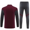 Arsenal Trainings Sweatshirt Pak 2025-26 Kwart-Zip Rode