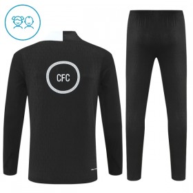 Chelsea Kind Trainings Sweatshirt Pak 2025-26 Kwart-Zip Zwarte