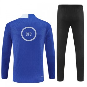 Chelsea Trainings Sweatshirt Pak 2025-26 Kwart-Zip Blauwe