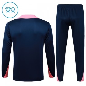 FC Barcelona Kind Trainings Sweatshirt Pak 2025-26 Kwart-Zip Blauwe