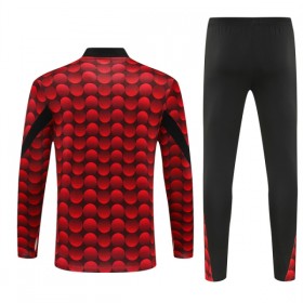 Feyenoord Rotterdam Trainings Sweatshirt Pak 2025-26 Kwart-Zip Rode