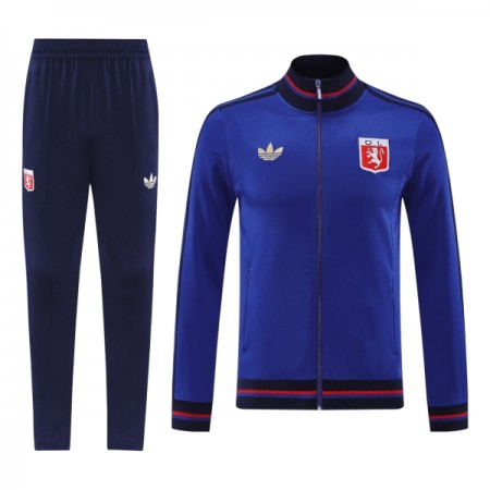 Olympique Lyonnais Trainingsjack Pak 2025-26 Blauwe Olympique Lyonnais Trainingsjack Pak 2025-26 Blauwe