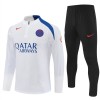 Paris Saint Germain Trainings Sweatshirt Pak 2025-26 Kwart-Zip Witte Paris Saint Germain Trainings Sweatshirt Pak 2025-26 Kwart-Zip Witte