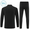 Real Madrid Kind Trainings Sweatshirt Pak 2025-26 Kwart-Zip Zwarte