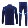 Real Madrid Trainings Sweatshirt Pak 2025-26 Kwart-Zip Navy