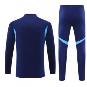 Real Madrid Trainings Sweatshirt Pak 2025-26 Kwart-Zip Navy