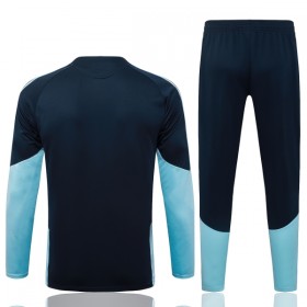 Argentinië Trainings Sweatshirt Pak 2026-27 Kwart-Zip Navy