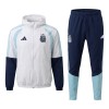 Argentinië Trainingsjack Capuchon 2026-27 Witte Argentinië Trainingsjack Capuchon 2026-27 Witte