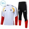 Duitsland Kind Trainings Sweatshirt Pak 2026-27 Kwart-Zip Witte