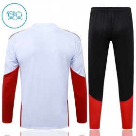 Duitsland Kind Trainings Sweatshirt Pak 2026-27 Kwart-Zip Witte