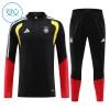 Duitsland Kind Trainings Sweatshirt Pak 2026-27 Kwart-Zip Zwarte Duitsland Kind Trainings Sweatshirt Pak 2026-27 Kwart-Zip Zwarte