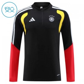 Duitsland Kind Trainings Sweatshirt Pak 2026-27 Kwart-Zip Zwarte