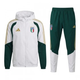 Italië Trainingsjack Capuchon 2026-27 Witte