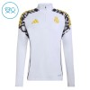 Real Madrid Kind Trainings Sweatshirt Pak 2026-27 Kwart-Zip Witte