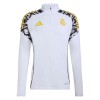 Real Madrid Trainings Sweatshirt Pak 2026-27 Kwart-Zip Witte