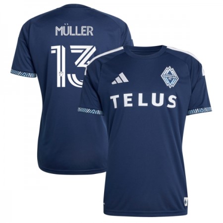 Vancouver Whitecaps Muller 13 Uitshirt 2026 Vancouver Whitecaps Muller 13 Uitshirt 2026