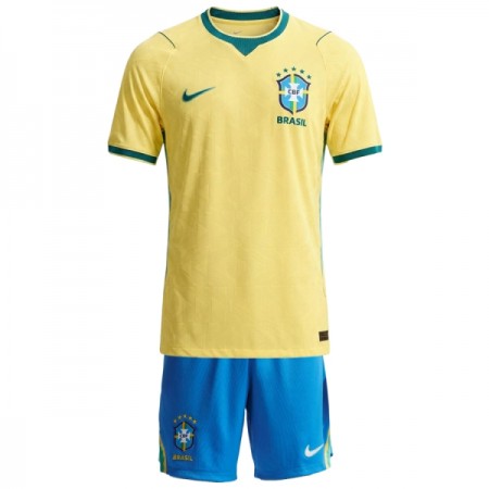 Brazilië Kind Thuistenue WK Voetbal 2026