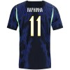Brazilië Raphinha 11 Uitshirt WK Voetbal 2026 Brazilië Raphinha 11 Uitshirt WK Voetbal 2026