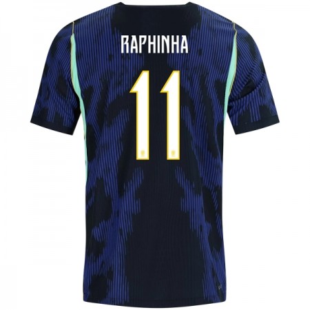 Brazilië Raphinha 11 Uitshirt WK Voetbal 2026 Brazilië Raphinha 11 Uitshirt WK Voetbal 2026