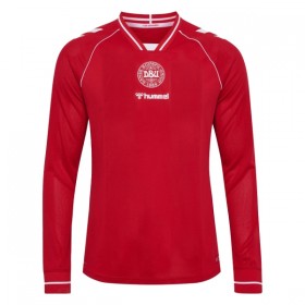 Denemarken Thuisshirt WK Voetbal 2026 Lange Mouw