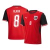 Oostenrijk Alaba 8 Thuisshirt WK Voetbal 2026 Oostenrijk Alaba 8 Thuisshirt WK Voetbal 2026
