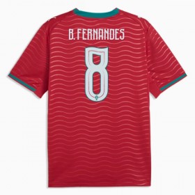 Portugal B. Fernandes 8 Thuisshirt WK Voetbal 2026