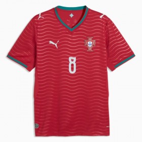 Portugal B. Fernandes 8 Thuisshirt WK Voetbal 2026