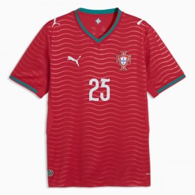 Portugal Nuno Mendes 25 Thuisshirt WK Voetbal 2026