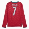 Portugal Ronaldo 7 Thuisshirt WK Voetbal 2026 Lange Mouw