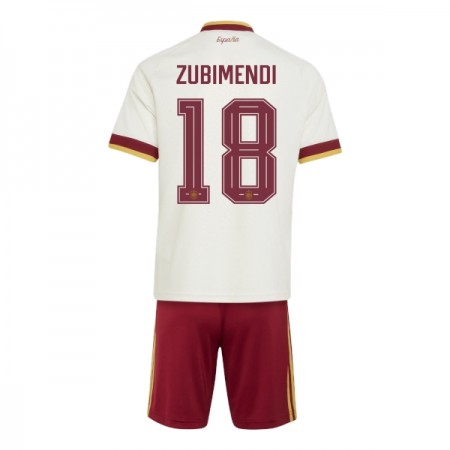 Spanje Zubimendi 18 Kind Uittenue WK Voetbal 2026 Spanje Zubimendi 18 Kind Uittenue WK Voetbal 2026