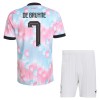 België De Bruyne 7 Kind Uittenue WK Voetbal 2026 België De Bruyne 7 Kind Uittenue WK Voetbal 2026