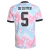 België De Cuyper 5 Uitshirt WK Voetbal 2026