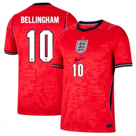 Engeland Bellingham 10 Uitshirt WK Voetbal 2026 Engeland Bellingham 10 Uitshirt WK Voetbal 2026