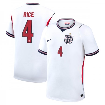 Engeland Rice 4 Thuisshirt WK Voetbal 2026